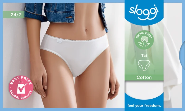 Sloggi 24/7 Cotton Tai white