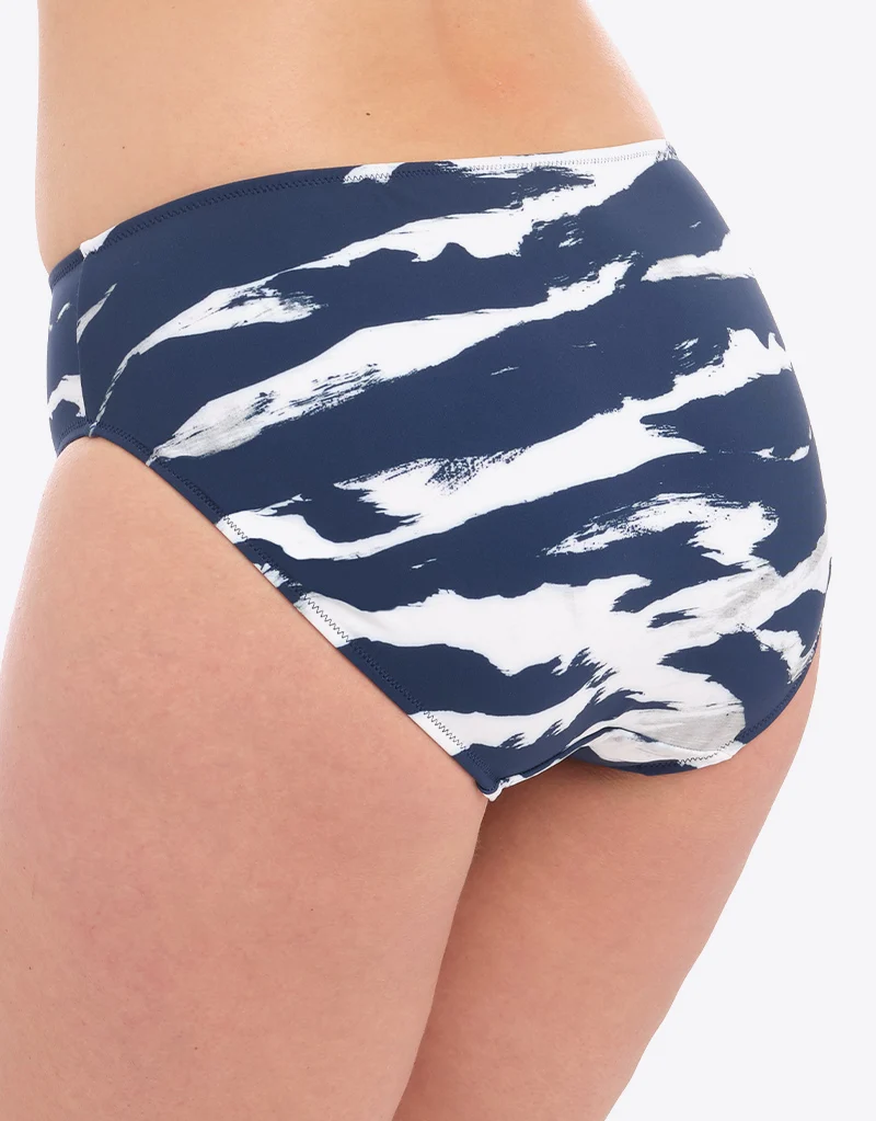 Fantasie Lindos Mid Rise Bikini Brief Ink