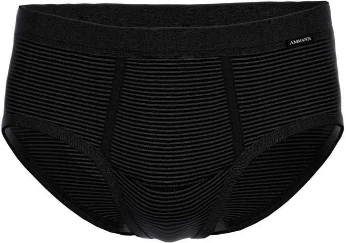AMMANN Slip mit Eingriff, Serie Jeans, anthrazit