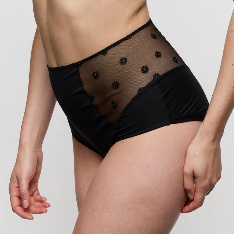 DAISY schwarz Taillenslip