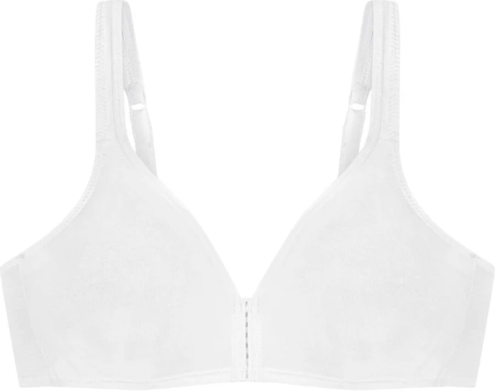 Triumph Eileen Damen Miederwaren BH kurz Mittelträger ohne Bügel weiß