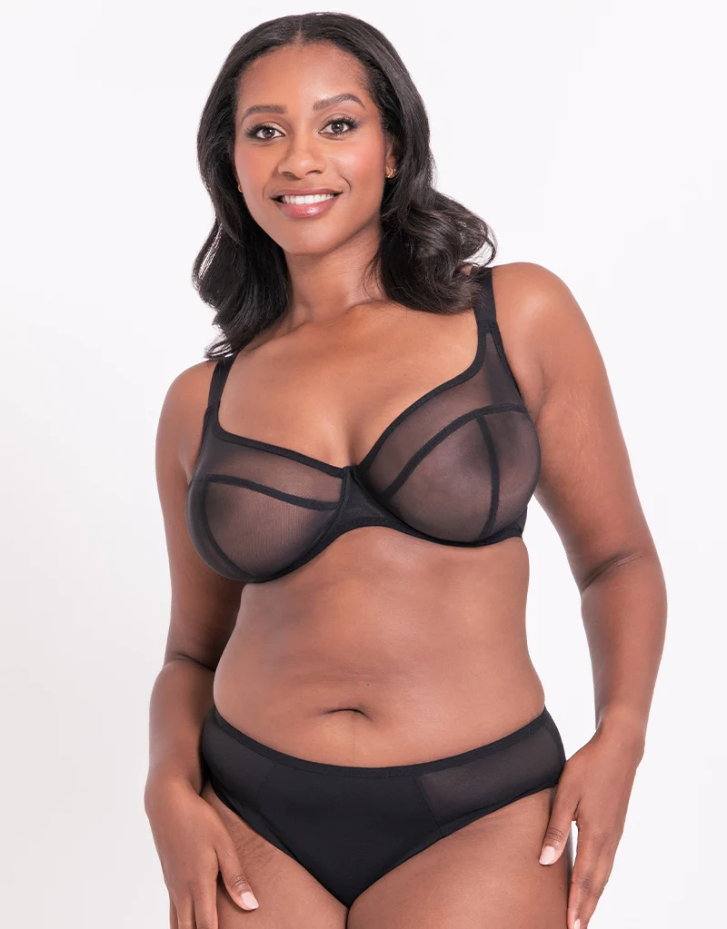 Flirtelle Hayley Brazilian Brief Black