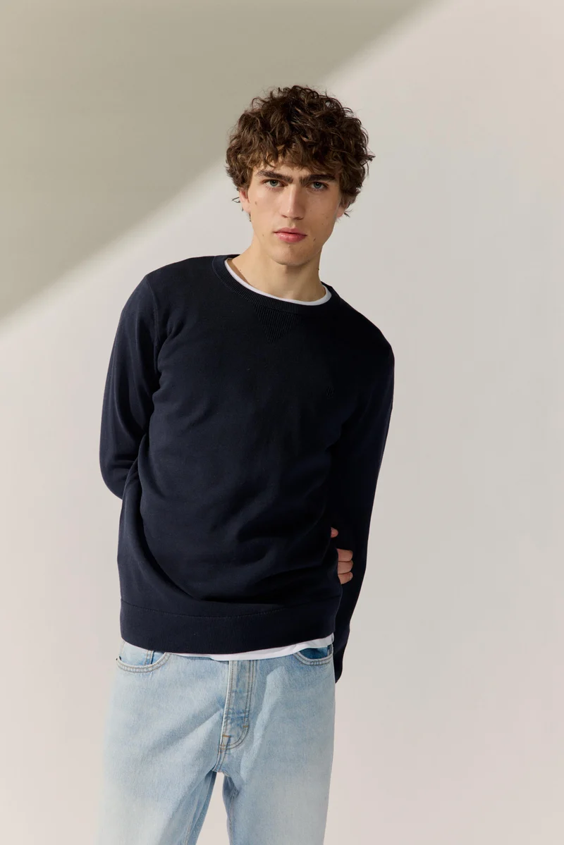 Rundhals Pullover
