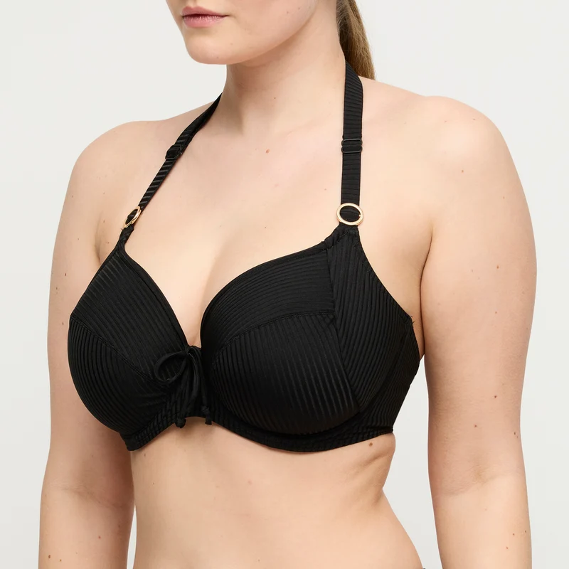 DELRAY schwarz Vollschalen Bikini-Top