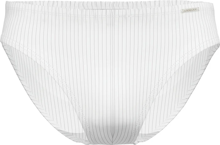AMMANN Mini-Slip, Serie Smart & Stripes, weiß