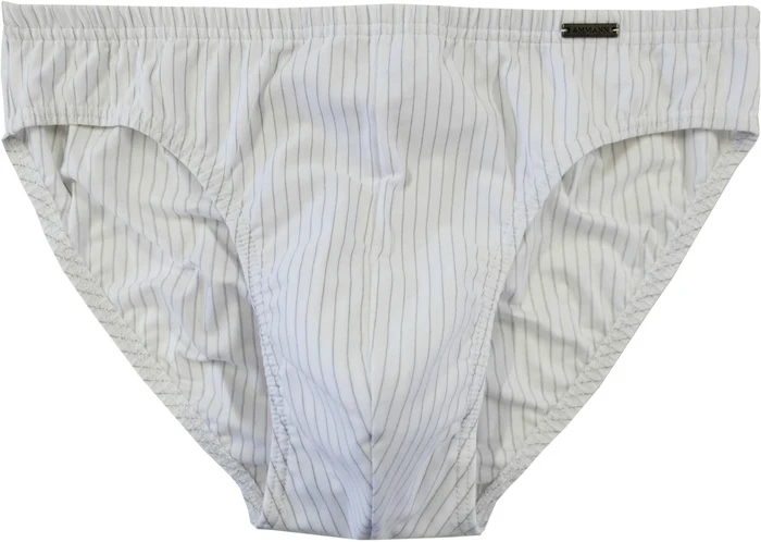 AMMANN Mini-Slip, Serie Smart & Stripes, weiß