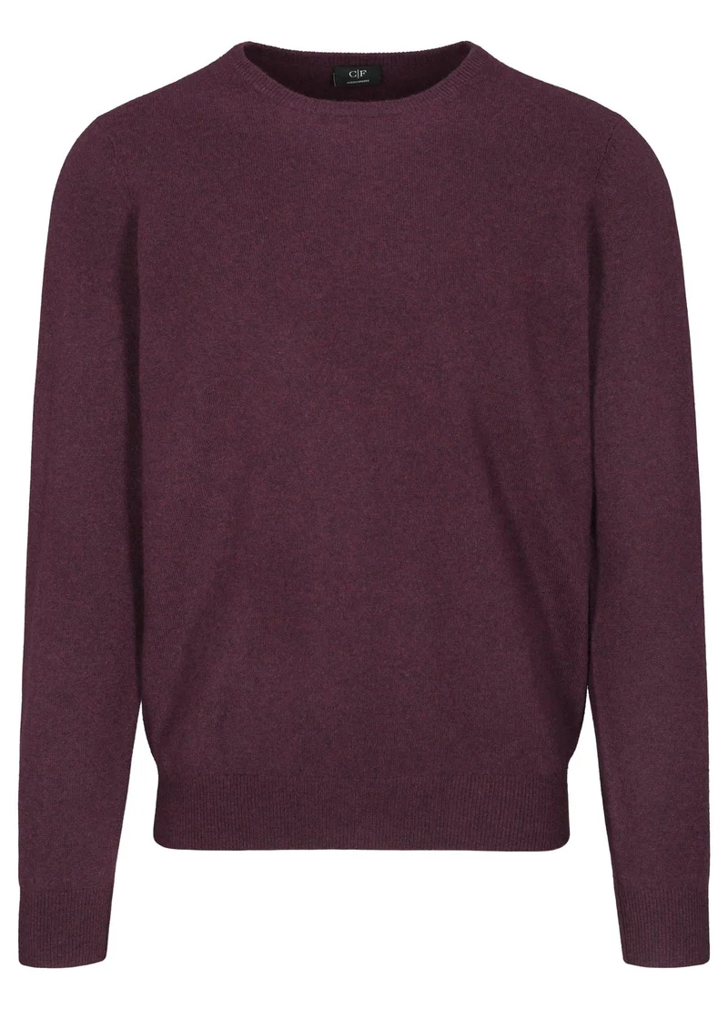 Rundhals Pullover, uni
