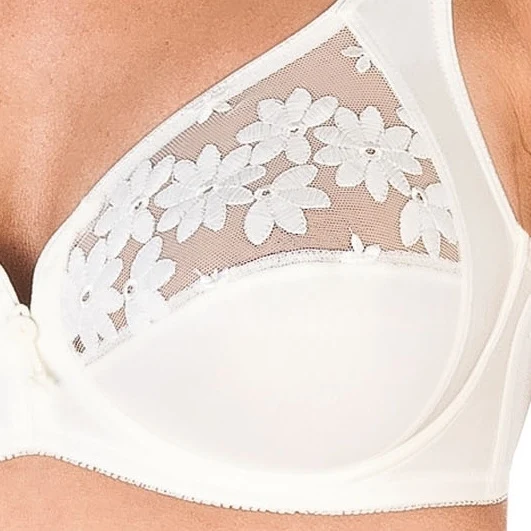 Felina Swiss Broderie Bügel-BH Naturell