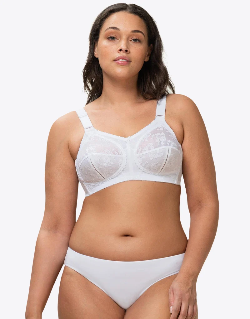 Triumph Doreen Non Wired Full Cup Bra White