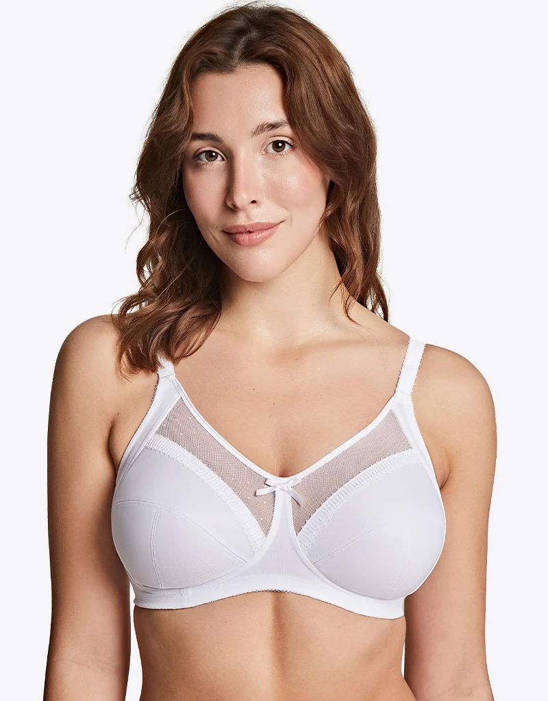Royce Charlotte Comfort Bra White