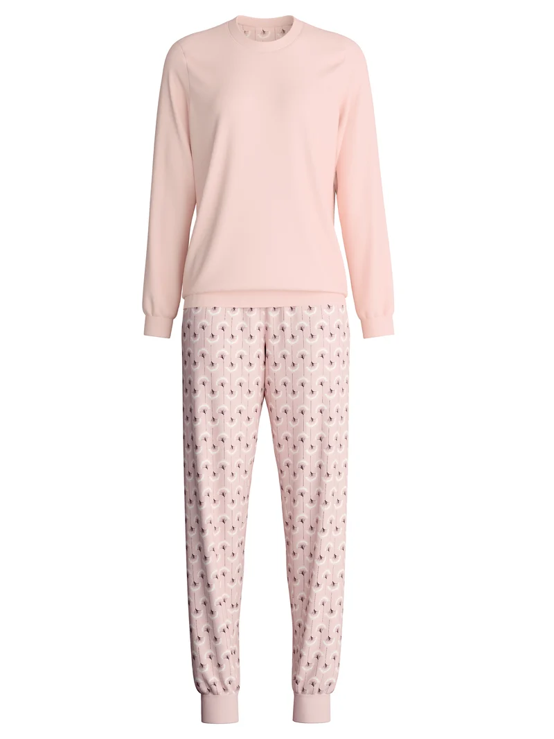 WOMEN Pyjamas with cuff Midnight Flowers