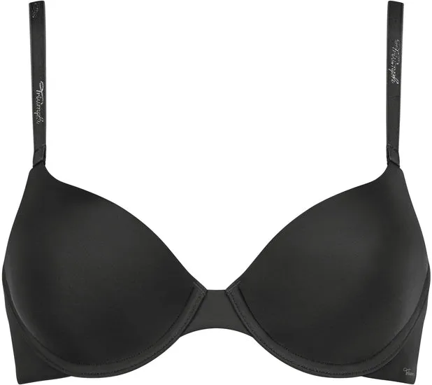 Triumph Body Make-Up Damen Miederwaren BH kurz Mittelträger mit Bügel schwarz
