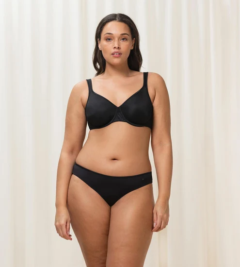 Triumph Comfort Minimizer Damen Miederwaren BH kurz Mittelträger mit Bügel black