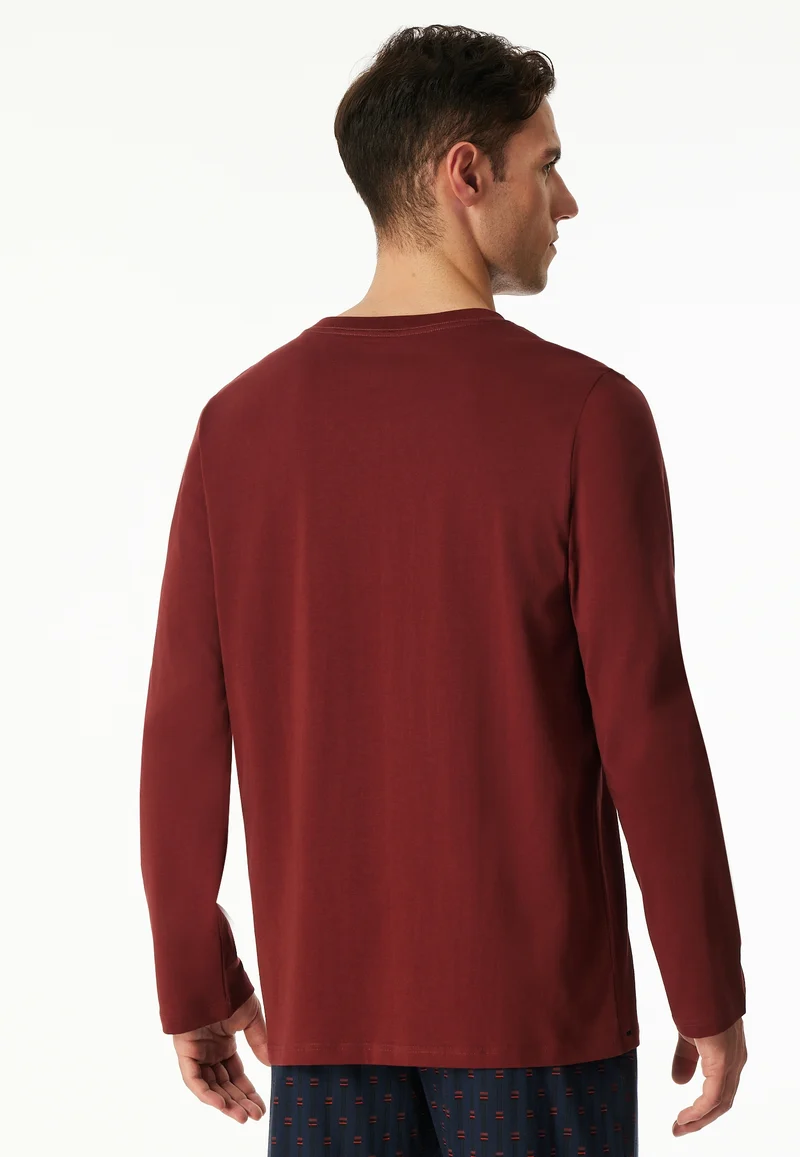 Langarmshirt V-Ausschnitt