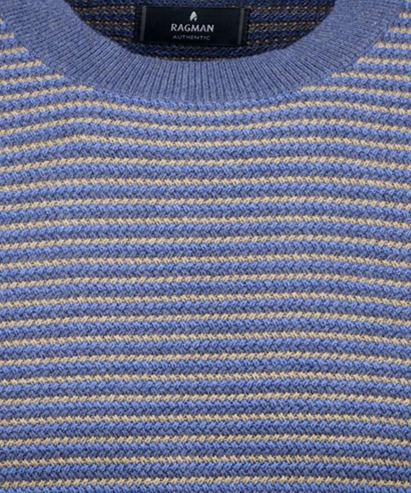 Strickpullover gestreift