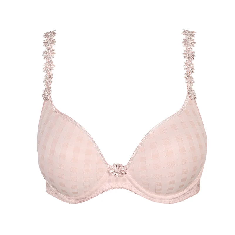 AVERO pearly pink Unterlegter BH Herzform