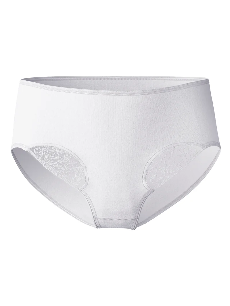 DAMEN Midislip, weiss