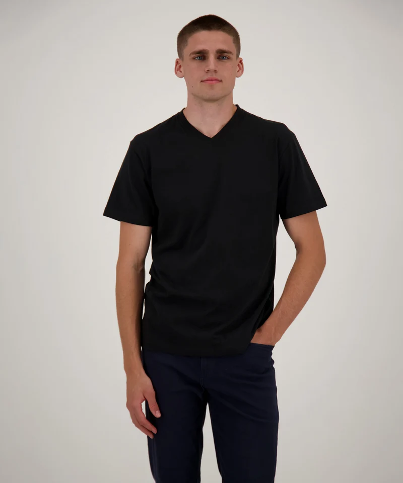 Doppelpack - 2 T-Shirts mit V-Ausschnitt