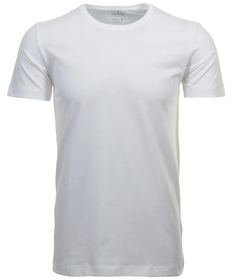 2 T-Shirt Doppelpack Bodyfit mit Rundhals