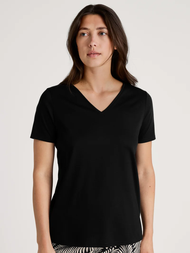 Shirt kurzarm, schwarz