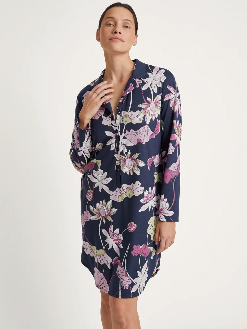 DAMEN Nachthemd, peacoat blue