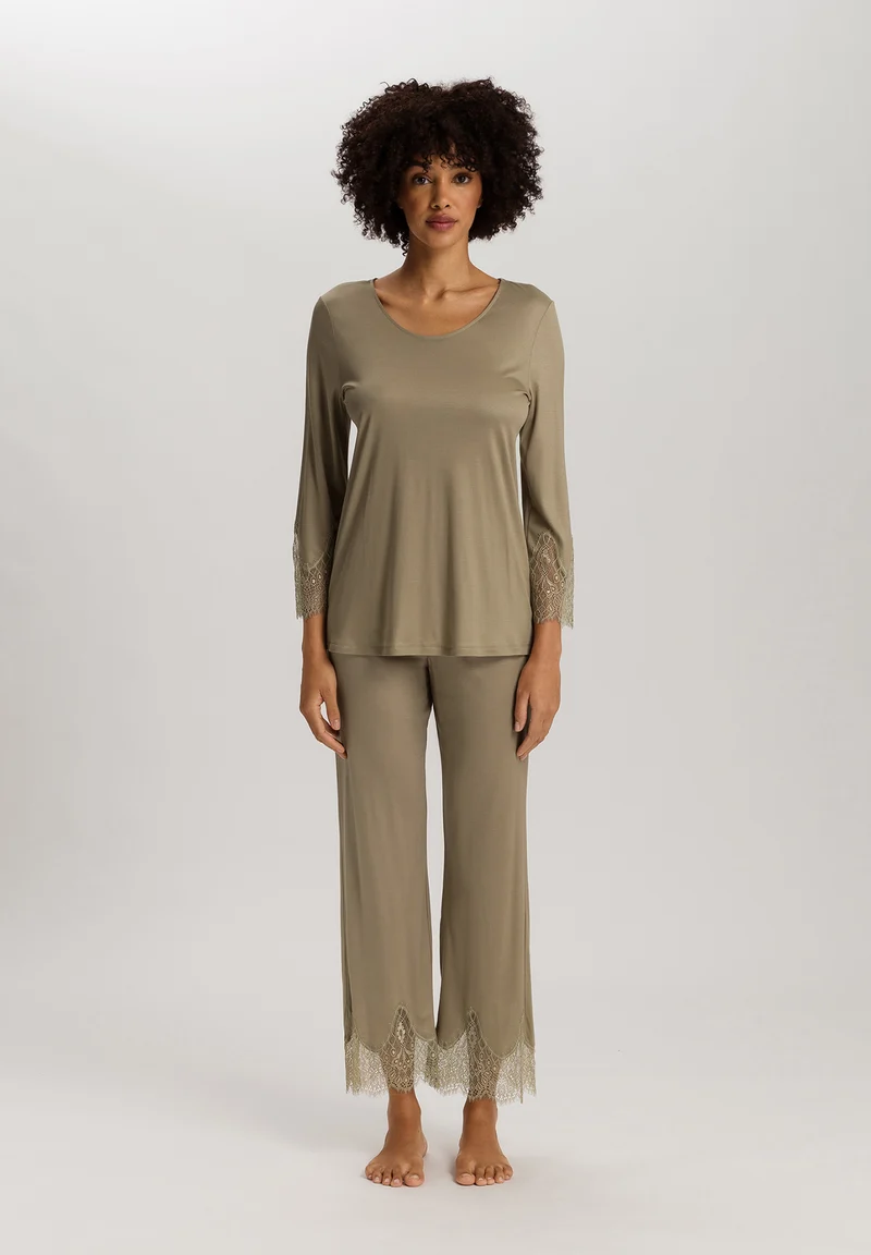 Melia L/SLV Pajama 7/8 Pants