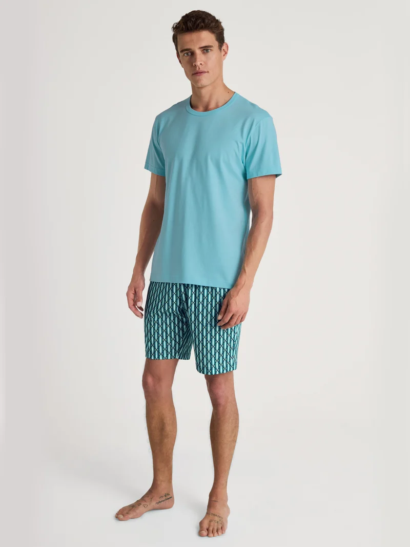 HERREN Bermudas, aquamarine