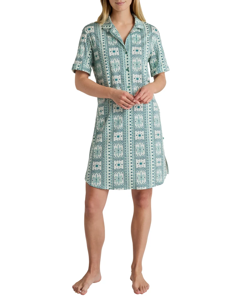 DAMEN Sleepshirt, bristol blue