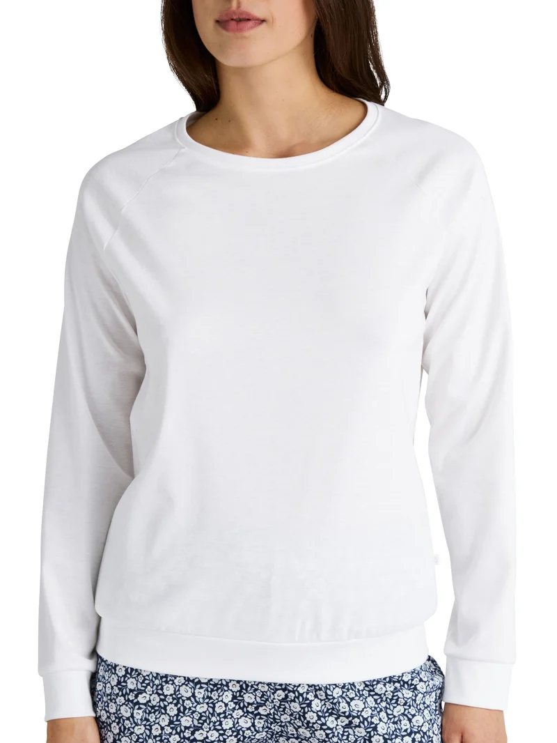 DAMEN Shirt langarm, star white
