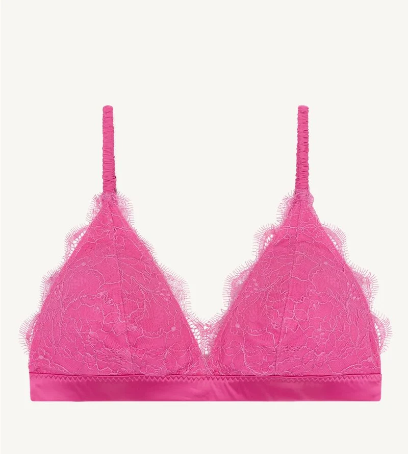 Gepolsterter BH mit Spitze