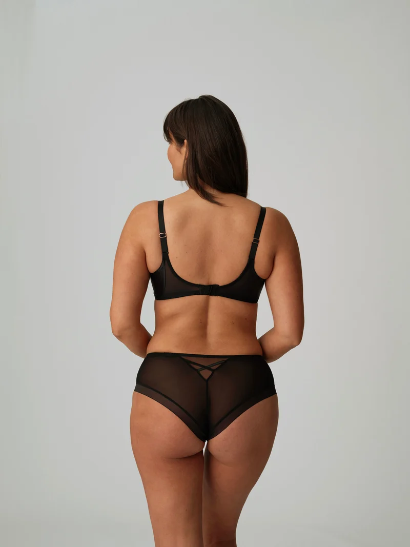 ZIPOLITE schwarz Hotpants