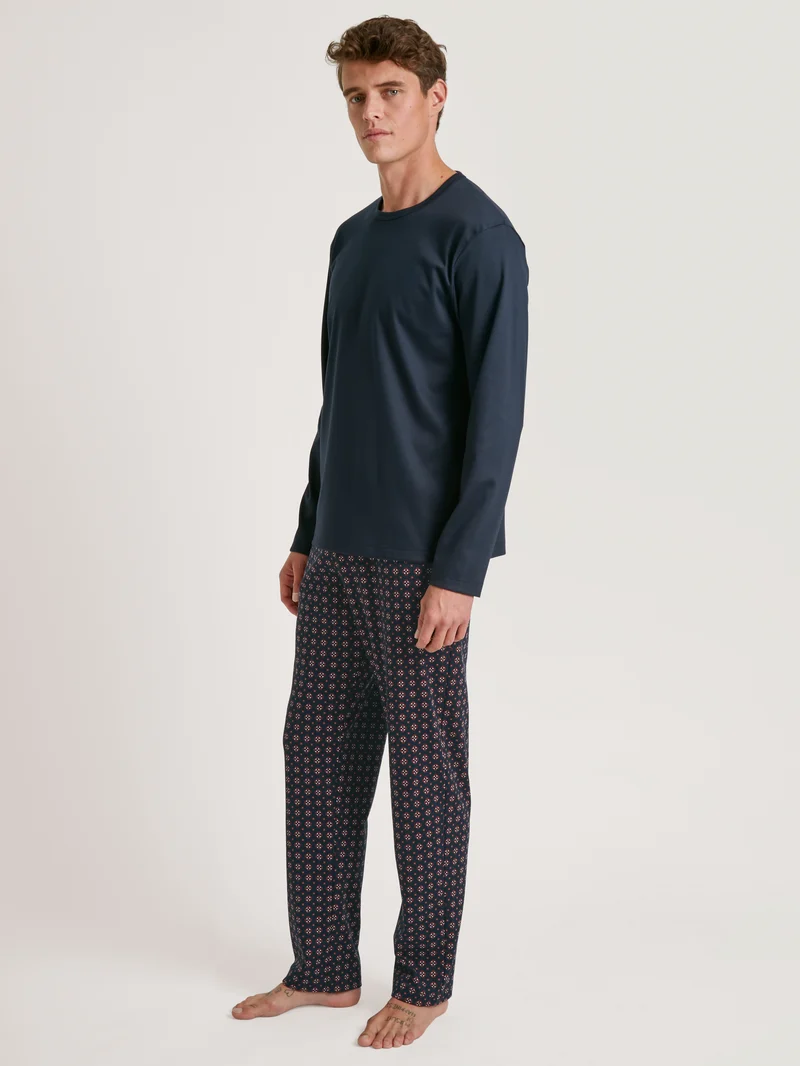 HERREN Pyjama, dark sapphire