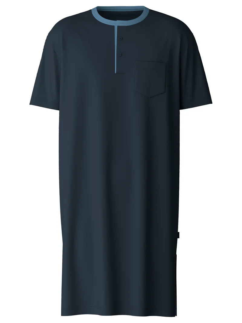 HERREN Nachthemd, dark sapphire