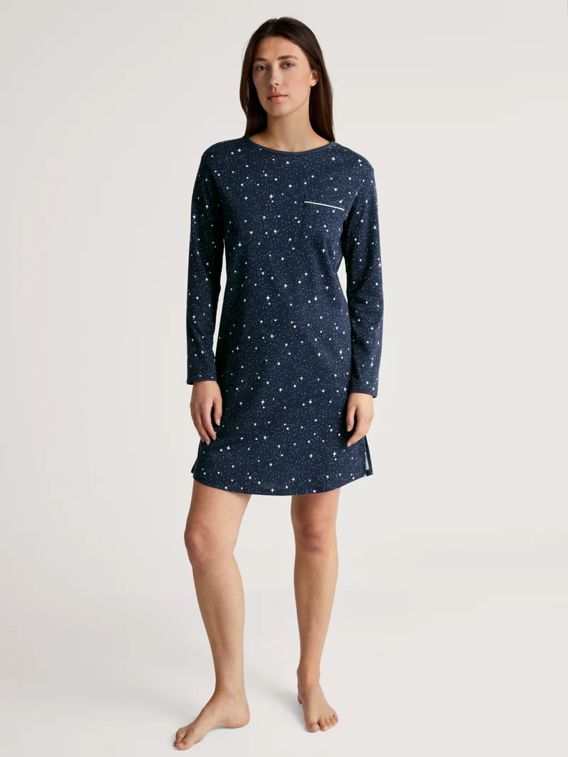 DAMEN Sleepshirt, peacoat blue