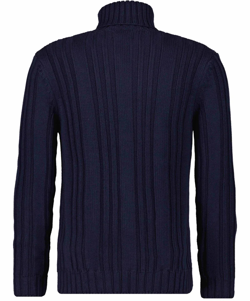 Rollkragen-Strickpullover
