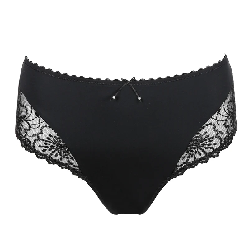 JANE schwarz Taillenslip