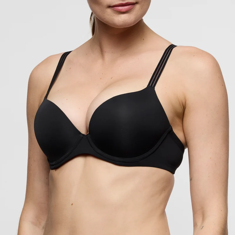 LOUIE schwarz Push-up BH