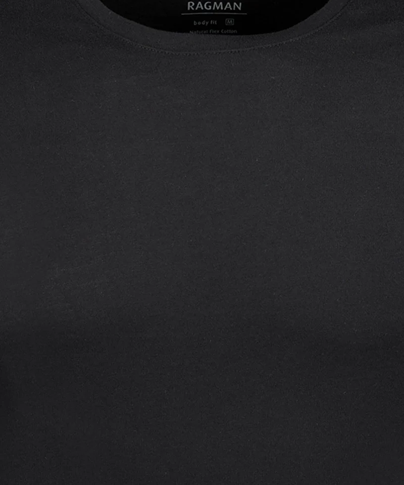 Langarm Shirt mit rundhals Bodyfit