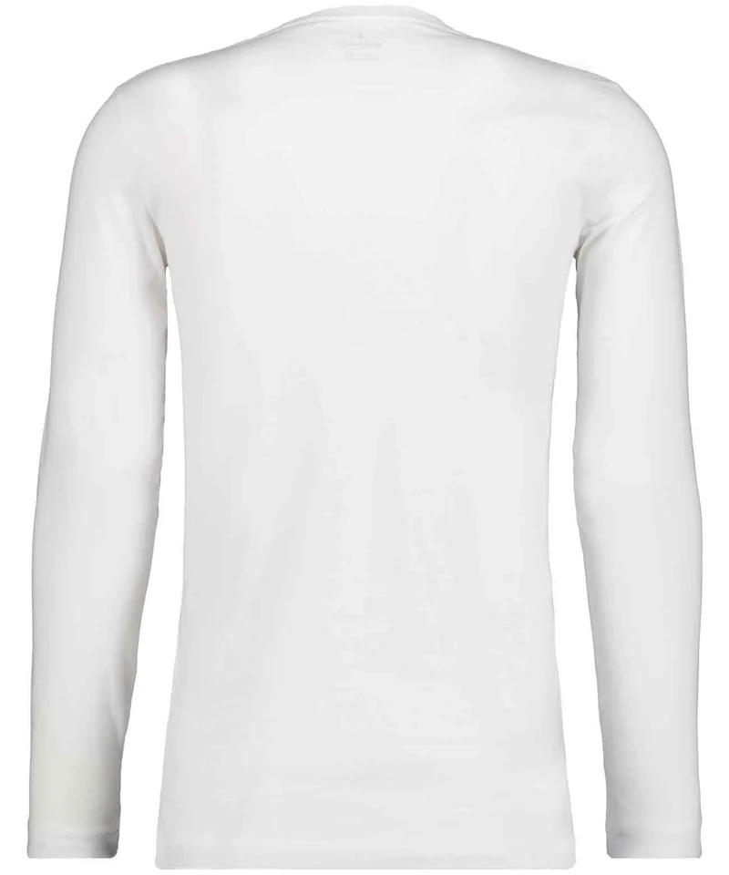Langarm Shirt mit rundhals Bodyfit