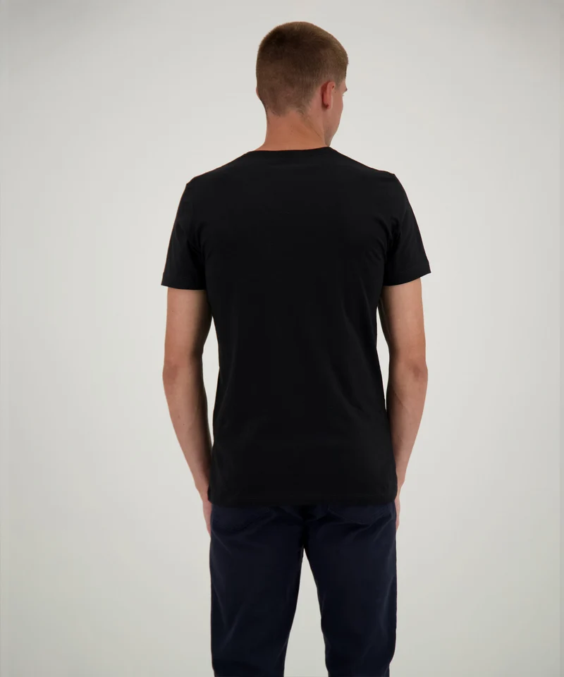 2 T-Shirt Doppelpack Bodyfit mit V-Ausschnitt