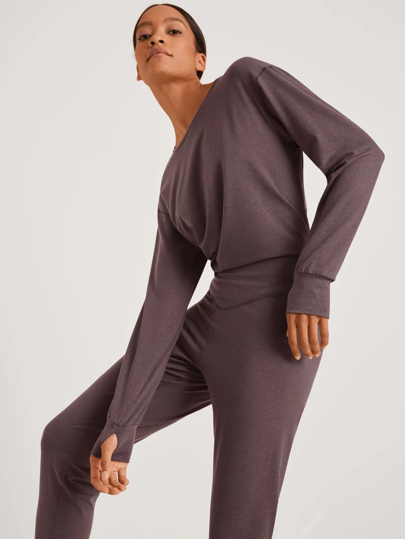 WOMEN Pyjamahose mit Bündchen
