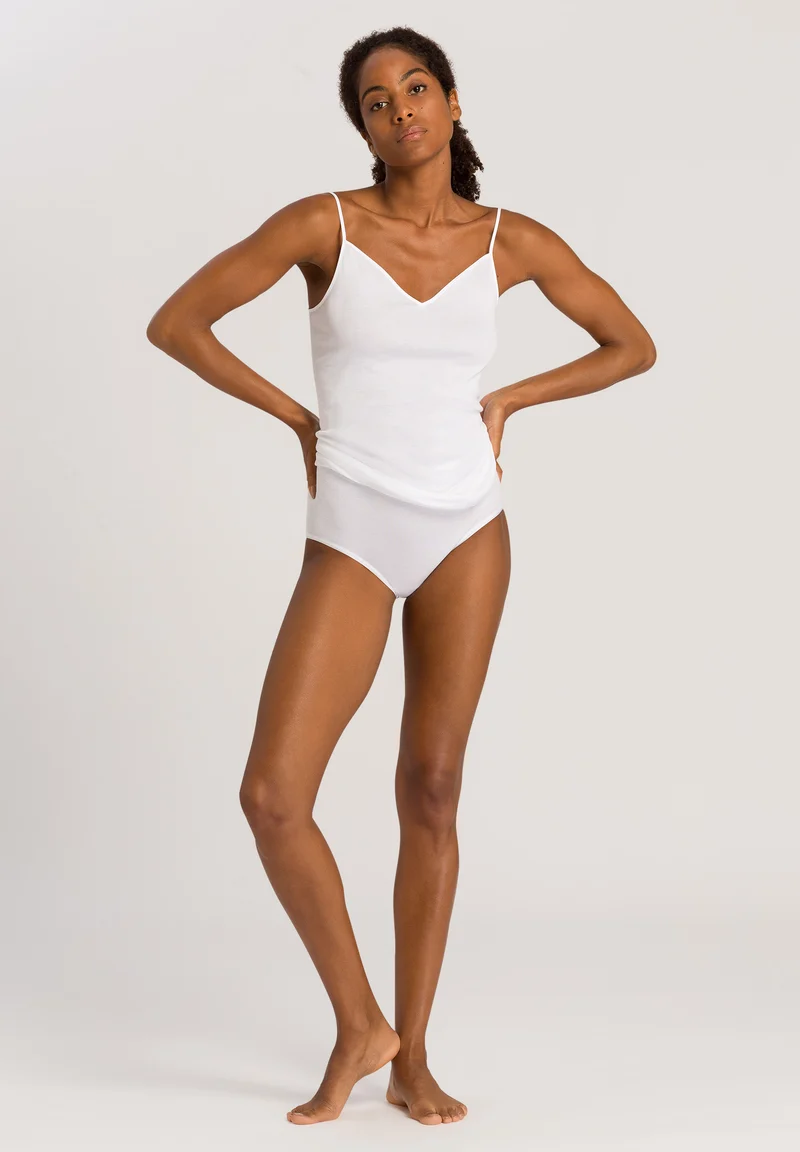 Cotton Seamless Spaghetti Top