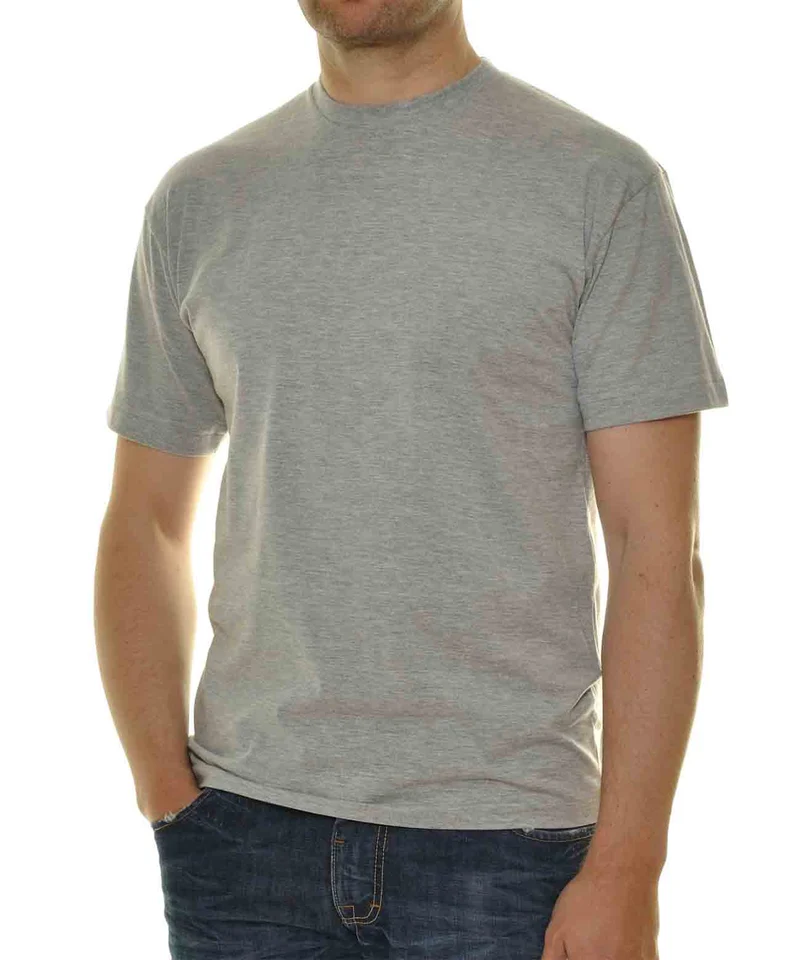 RAGMAN Doppelpack - 2 T-Shirts mit Rundhals