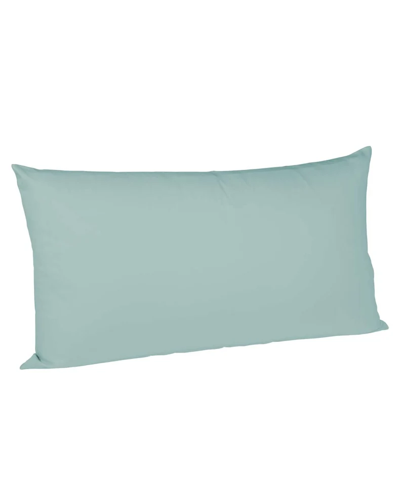G-009100 | colours | fleuresse | Einfarbige Mako Satin Bettwäschegarnituren in Aqua Blau | 6078 AQUA | 100% Baumwolle | 4043202467208