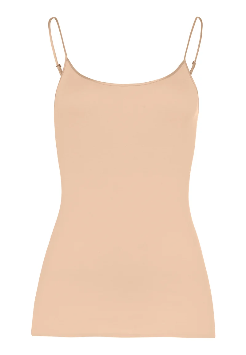 Cotton Seamless Spaghetti Top