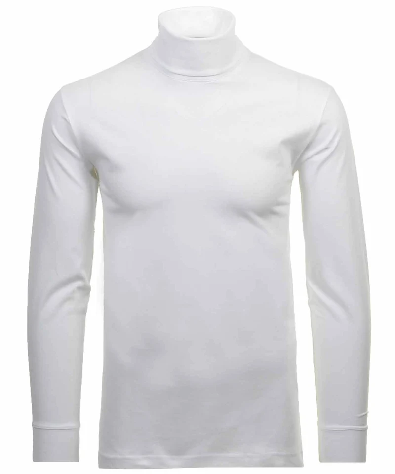 Basic Rollkragenshirt langarm