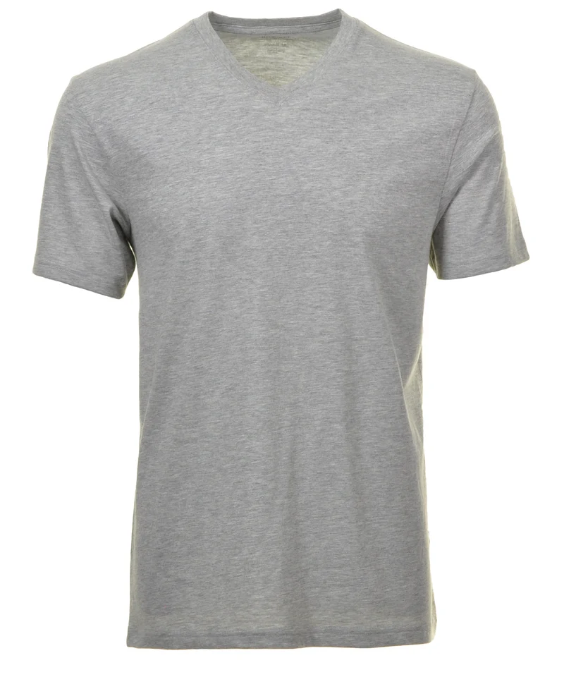 RAGMAN Doppelpack - 2 T-Shirts mit V-Ausschnitt