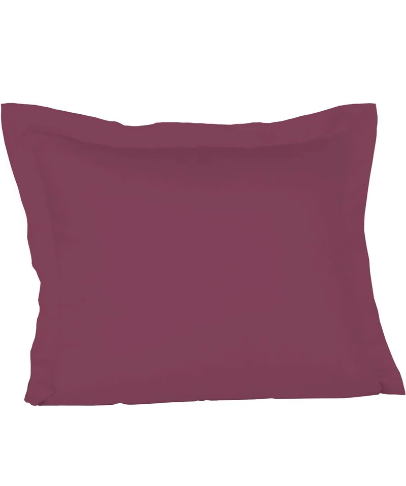 S-009100 | colours | fleuresse | Kissenhülle aus MAKO SATIN Beerenfarbe | 5015 HIMBEERE | 100% Baumwolle | 4043202362220