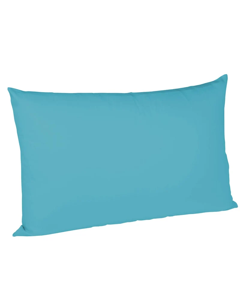 G-009100 | colours | fleuresse | Seidig glänzende Mako Satin Bettwäsche blau | 6066 PETROL | 100% Baumwolle | 4043202303780