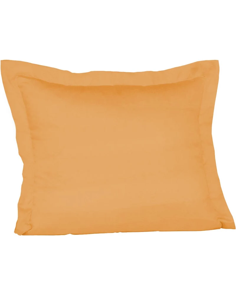 S-009100 | colours | fleuresse | Gelber Kissenbezug aus MAKO SATIN | 2046 GOLD | 100% Baumwolle | 4043202179514